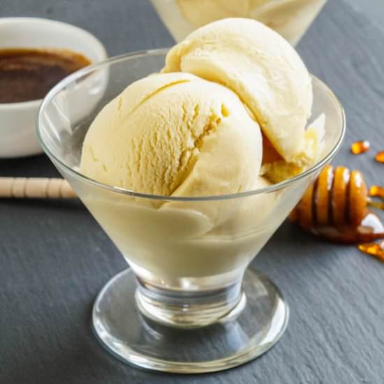 Burnt Honey Ice Cream - Recipe photo by TaraMar
