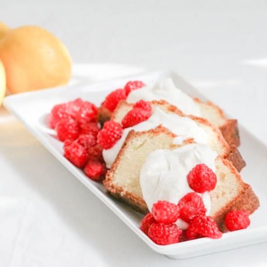 Lemon Mascarpone Pound Cake - Recipe photo by Desserts Required