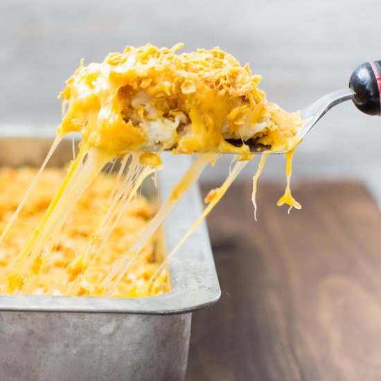 Cheesy Potato Casserole - Recipe photo by culinaryhill