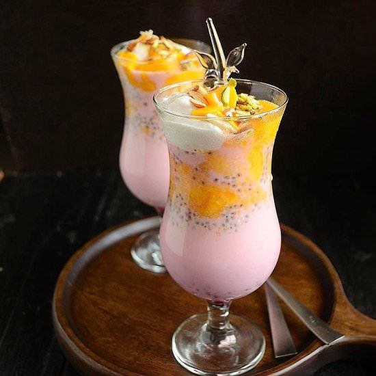 Mango Royal Falooda - Recipe photo by currytrail