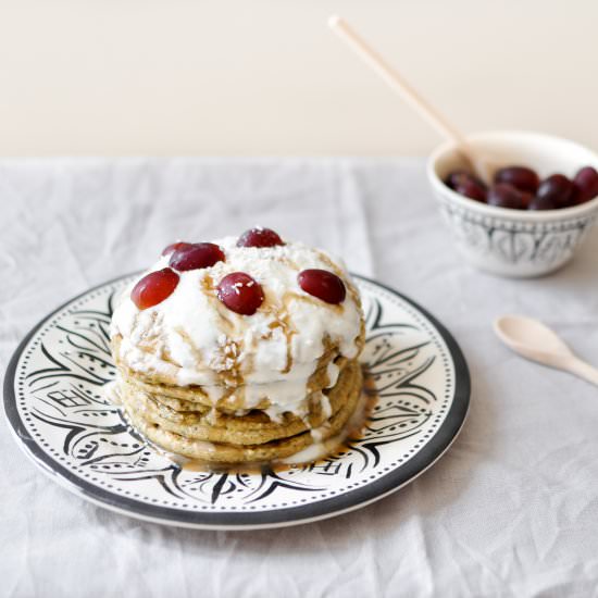 Oat and Chia Seeds Pancakes - Recipe photo by Daniela @foodrecipeshq