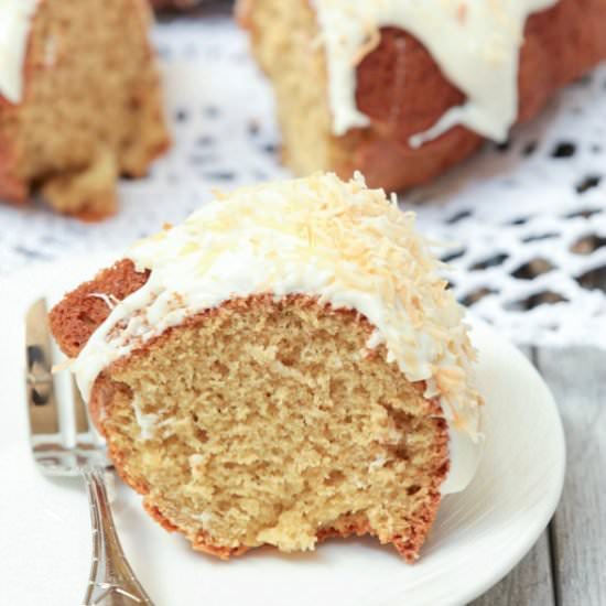 Pina Colada Bundt Cake - Recipe photo by Food Done Light