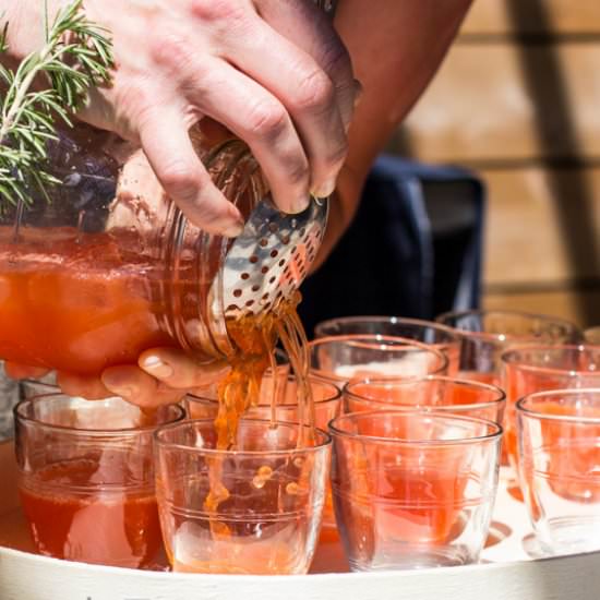 Shims and Shrubs - Recipe photo by FakeFoodFree