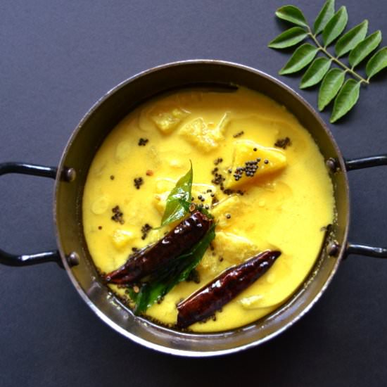 Pineapple in Yoghurt Gravy - Recipe photo by Remya Ravindran