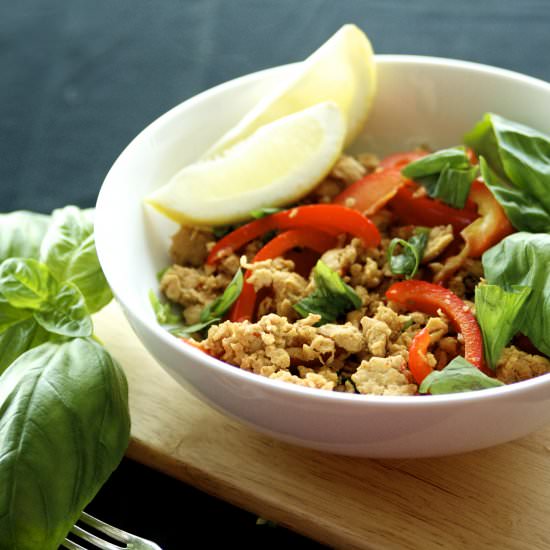 Thai Basil Chicken - Recipe photo by tastechronicles