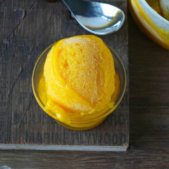 Mango Sorbet - Recipe photo by v.marudhavani