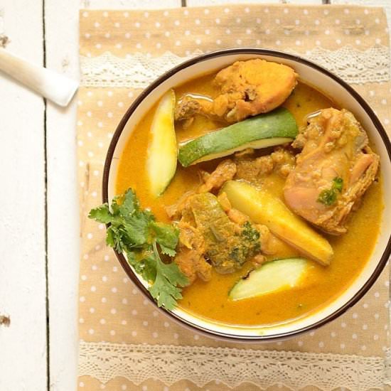 Mango Chicken Curry - Recipe photo by currytrail