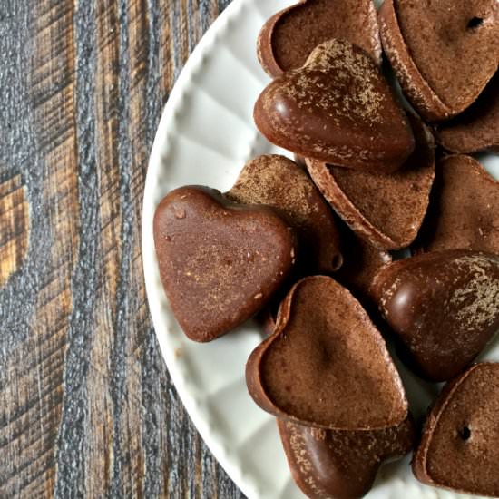 Low Carb Chcoolate PB Candies - Recipe photo by MyLifeCookbook