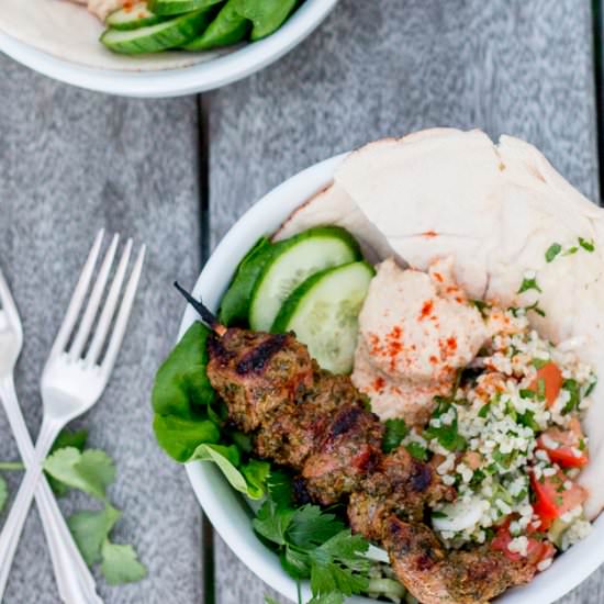 Middle-Eastern Lamb with Tabouli - Recipe photo by thebrickkitchen