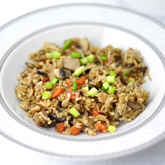 Mushroom Fried Rice - Recipe photo by Antonet