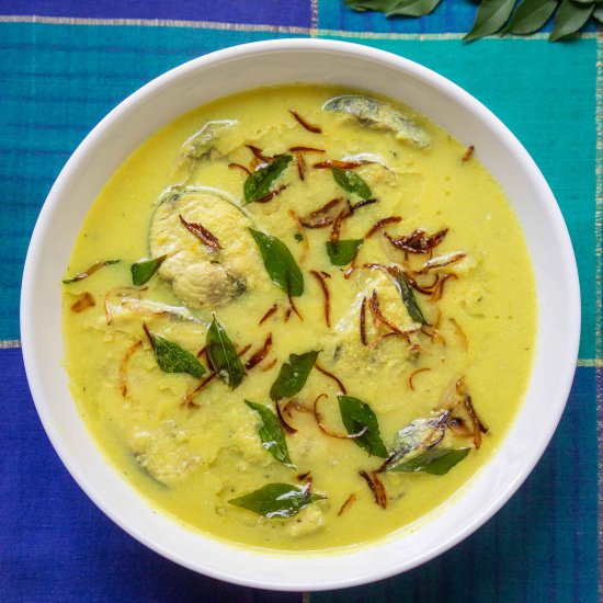Kerala Fish curry with raw mango - Recipe photo by Palaharam