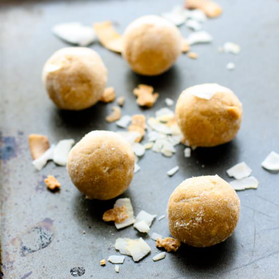 Coconut Cream Peanut Butter Bites - Recipe photo by Cotter Crunch