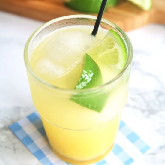 Mango Pineapple Rum Punch - Recipe photo by thetastybite