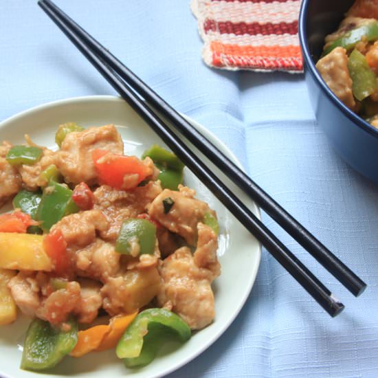 Sweet and Sour Pineapple Pork - Recipe photo by day7kitchen