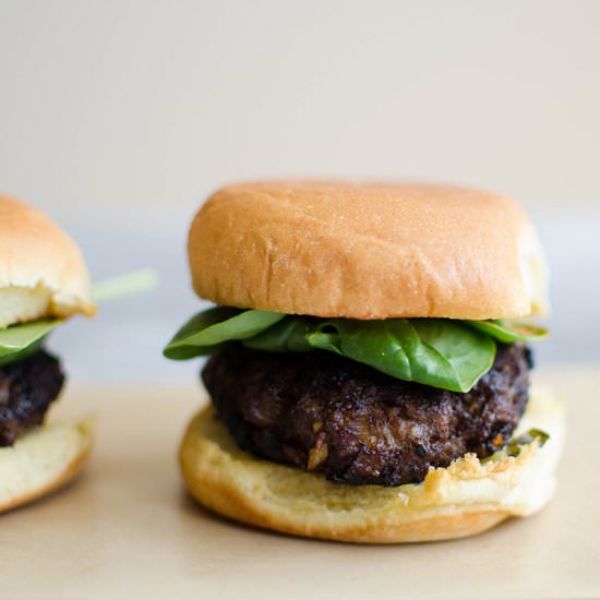 Lamb Sliders w/Brown Butter Ketchup - Recipe photo by sprigandflours