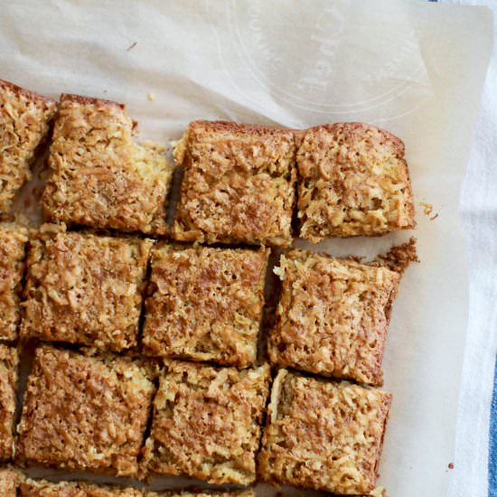 Coconut Dream Bars - Recipe photo by Butteredup