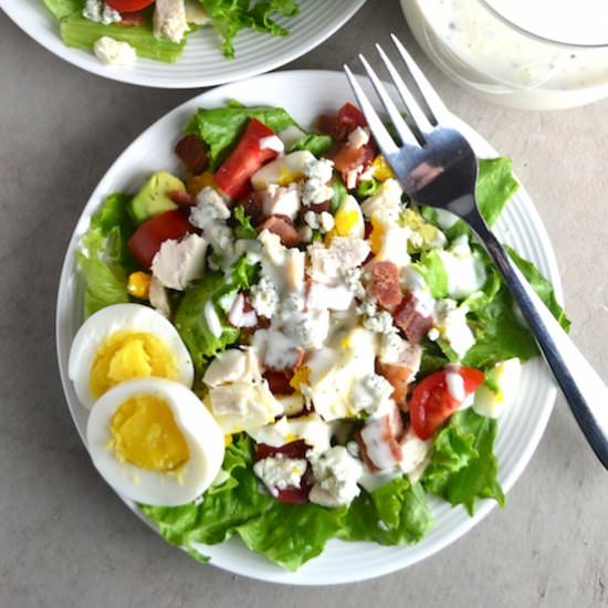 Healthy Cobb Salad - Recipe photo by twothirdscup