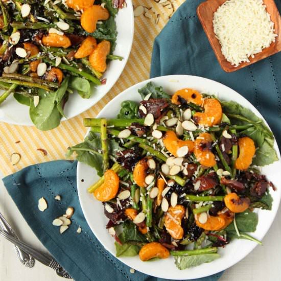 Bacon and Orange Asparagus Salad - Recipe photo by simple roots