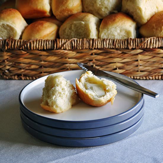 Homemade Dinner Rolls - Recipe photo by BatterandDough