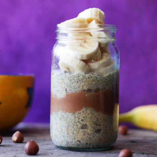 Peanut Butter Chia Pudding - Recipe photo by eatthriveglow