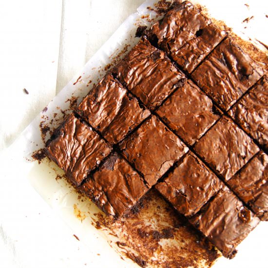 Snicker Brownie - Recipe photo by acupcakeforlove