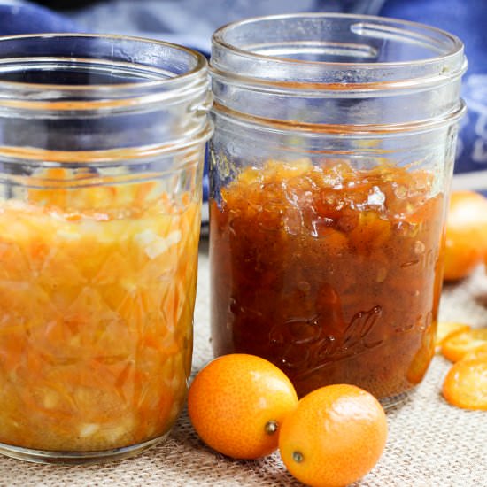 Sweet and Savory Kumquat Marmalade - Recipe photo by stephinthyme