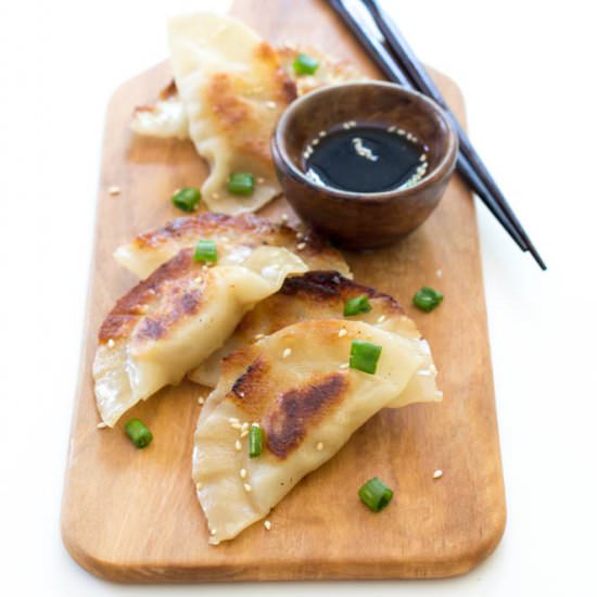 Asian Chicken Dumplings (Two Ways) - Recipe photo by ChefSavvy
