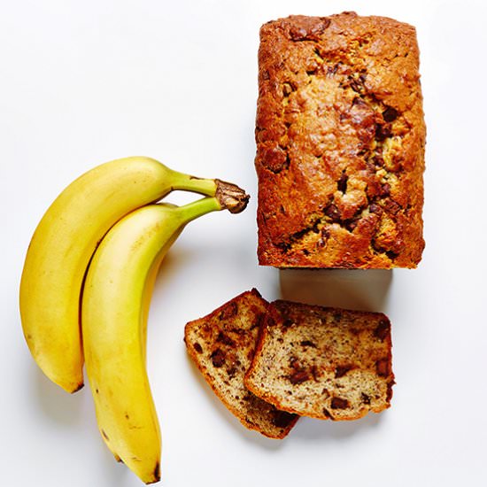Chocolate Chunk Banana Bread - Recipe photo by BiteMeMore