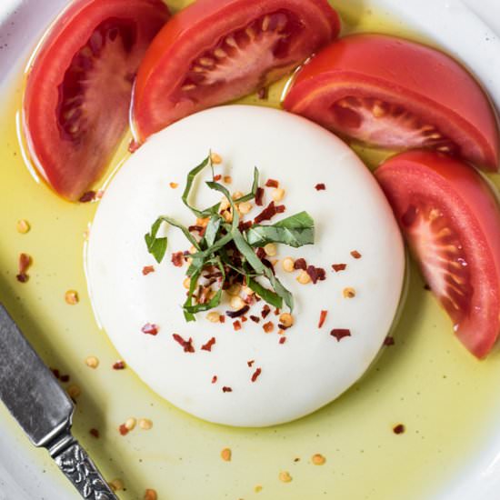 Homemade Mozzarella - Recipe photo by hapanom