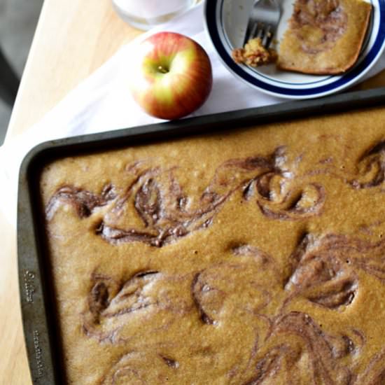 Cinnamon Roll Breakfast Cake - Recipe photo by Simple Hacks Living