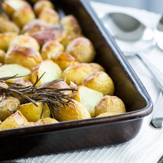 Roasted New Potatoes - Recipe photo by CharlottesLivelyKitchen