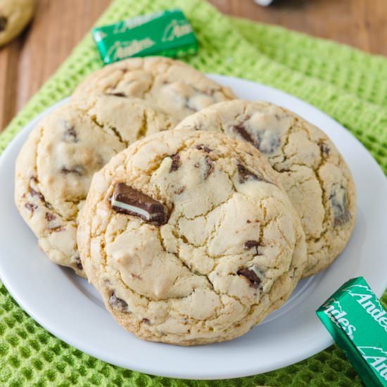 Andes Mint Cookies - Recipe photo by freshaprilflours
