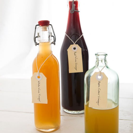 How to make vinegar - Recipe photo by Blah Blah Magazine
