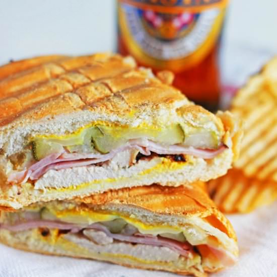 Cuban Sandwich made with Mojo Pork - Recipe photo by lifefoodandbeer