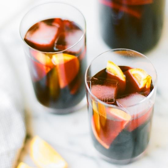 The Best Red Sangria - Recipe photo by laurenkelp