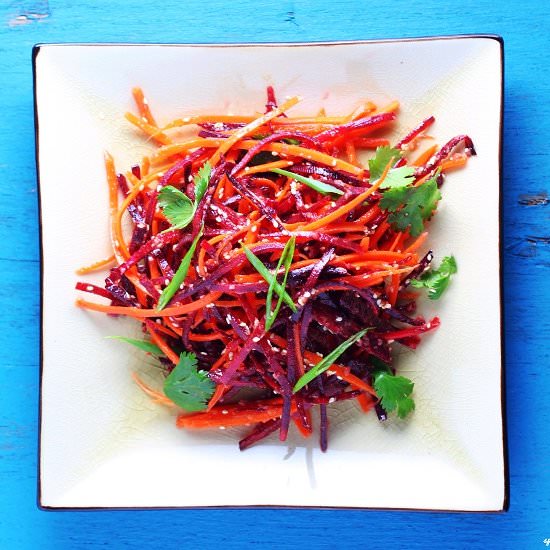 Carrot and Beet Salad - Recipe photo by Sprinkles and Sauce
