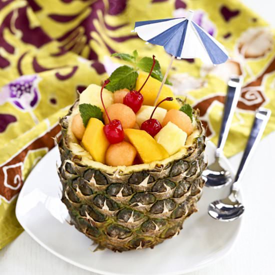 Pineapple Fruit Bowl - Recipe photo by rotinrice