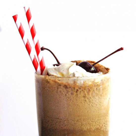 Root Spiked Root Beer Float - Recipe photo by Rhubarbarians
