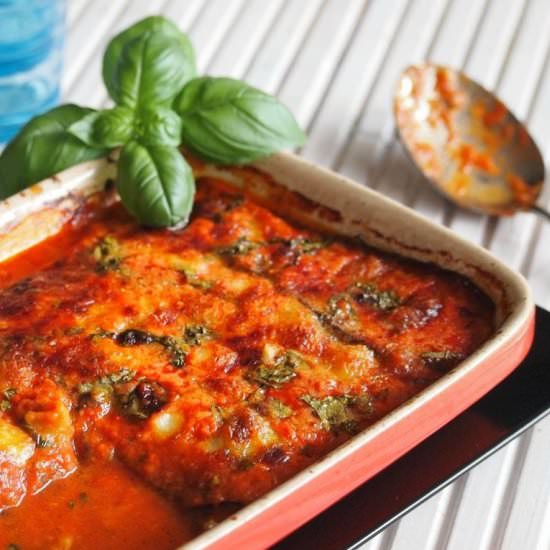 Melanzane alla Parmigiana - Recipe photo by FlyingFoodie