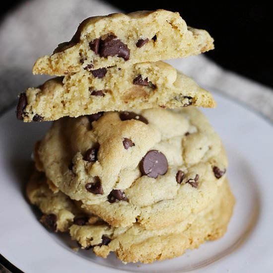 Gluten Free Soft Choc Chip Cookie - Recipe photo by audreysapron