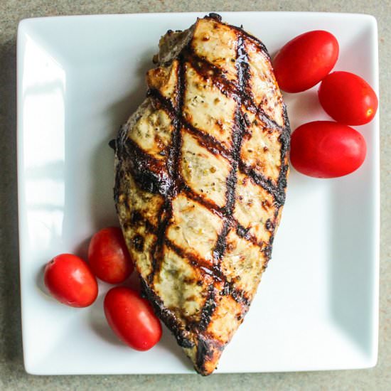 Beer Marinated Grilled Chicken - Recipe photo by Lisa G Cooks