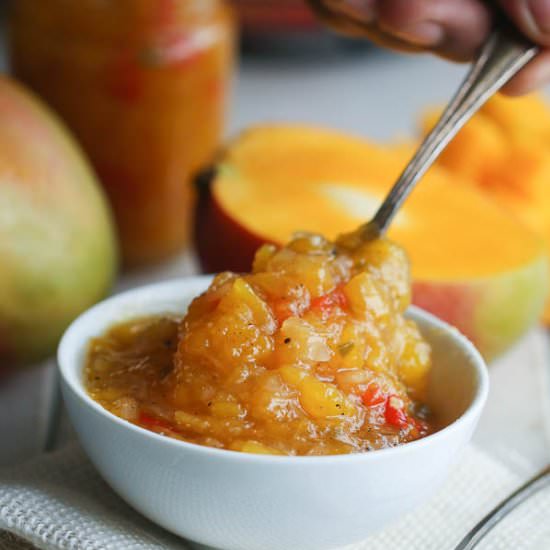 Mango/Pineapple Chutney - Recipe photo by Immaculatebites