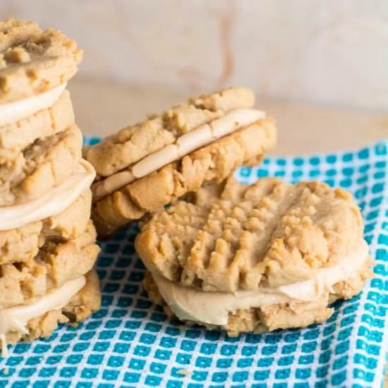 Peanut Butter Sandwich Cookies - Recipe photo by Twointhekitchen