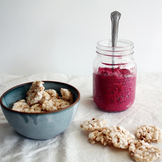 Beetroot & Almond Pâté - Recipe photo by ciudadanaB