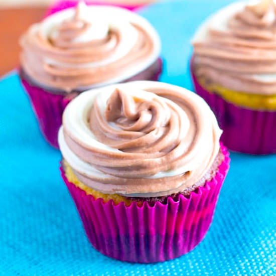 Swirled Cupcakes - Recipe photo by Twointhekitchen