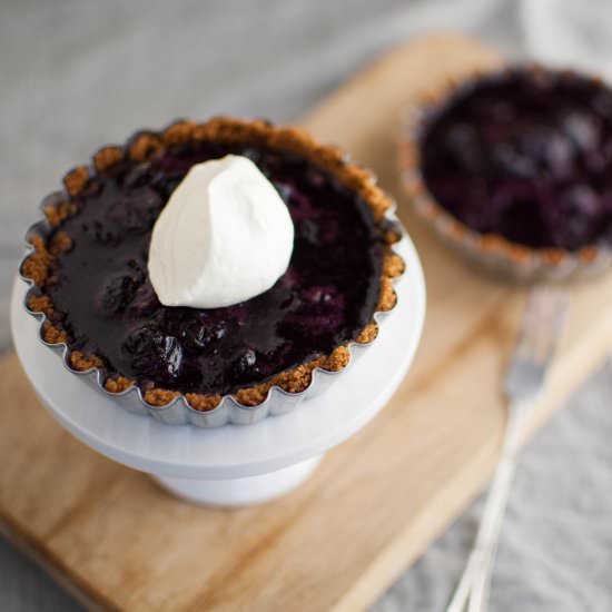 Blueberry Tartlets - Recipe photo by Myfoodblog.nl