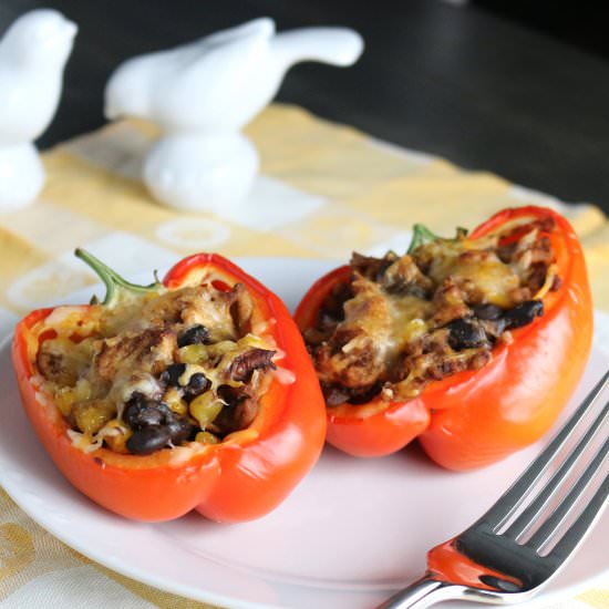 Stuffed Bell Peppers - Recipe photo by thestudyofyum
