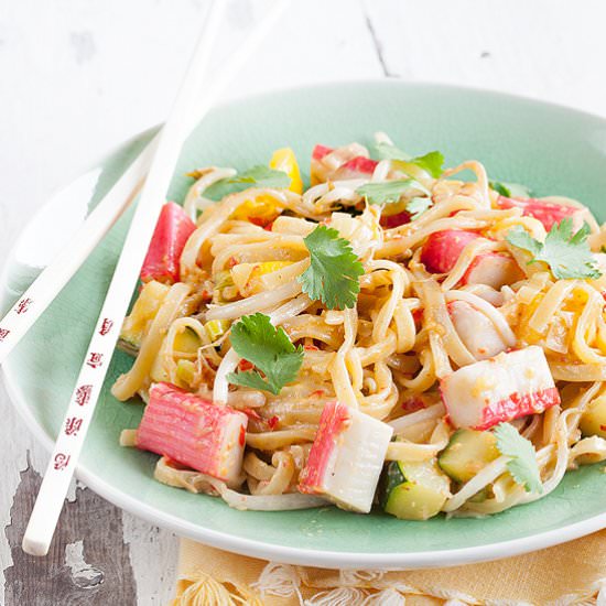 Surimi stir fry - Recipe photo by ohmydish