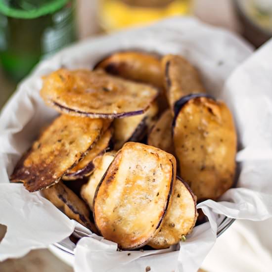 Greek fried eggplant - Recipe photo by Adore Foods