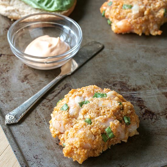 Shrimp Burgers - Recipe photo by kitchen_ninja